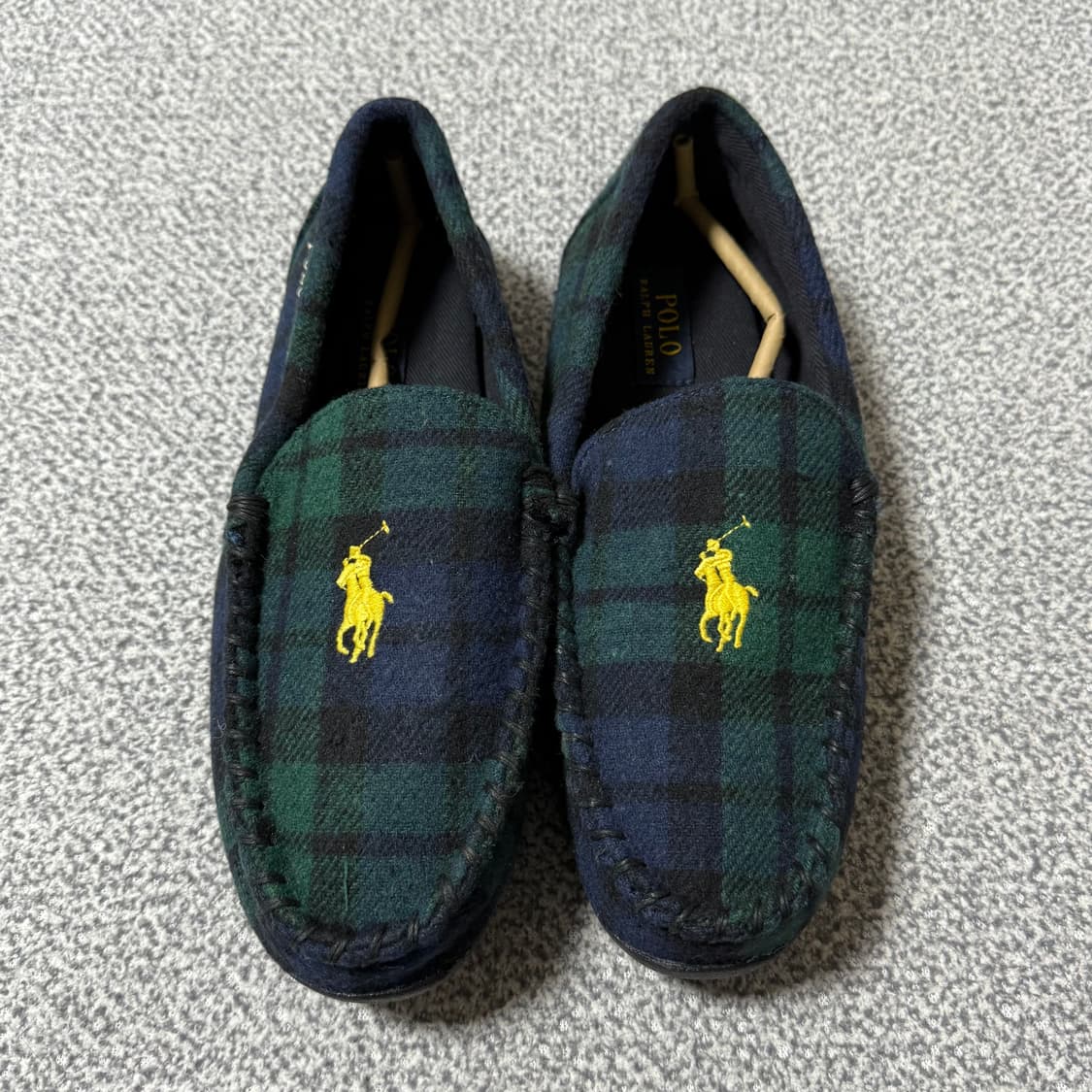 폴로 랄프로렌 타탄체크 로퍼 260 상품이미지2