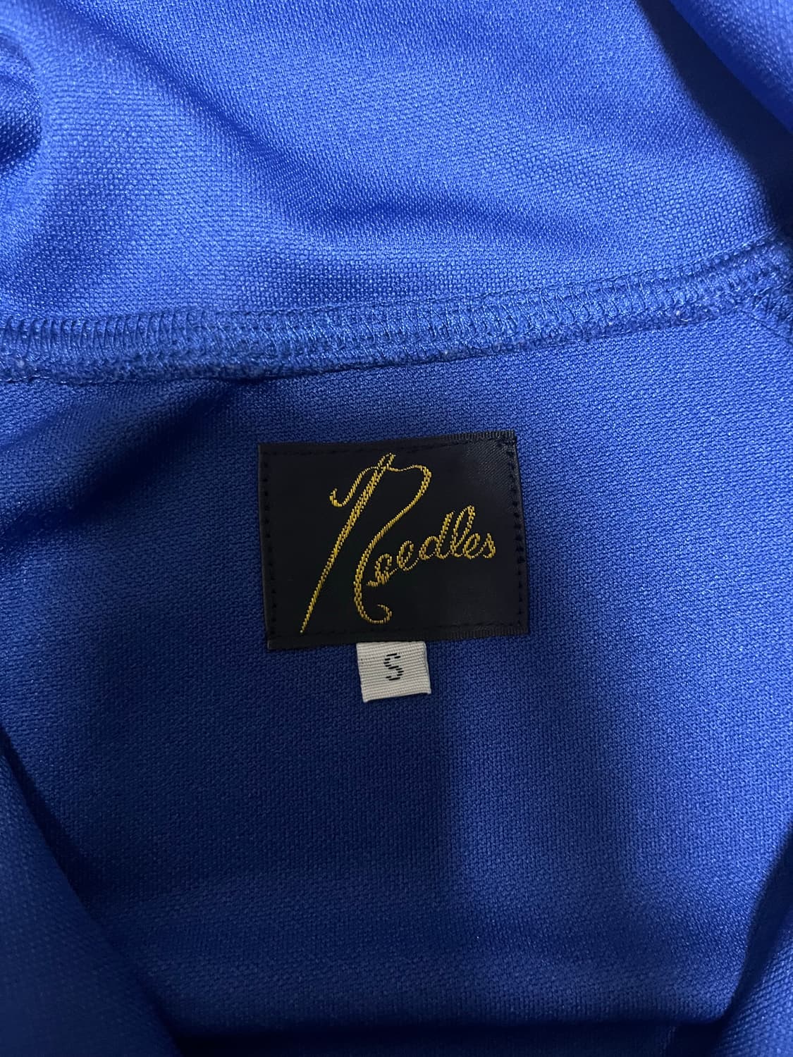 니들스 트랙자켓 s 로얄블루 상품이미지3