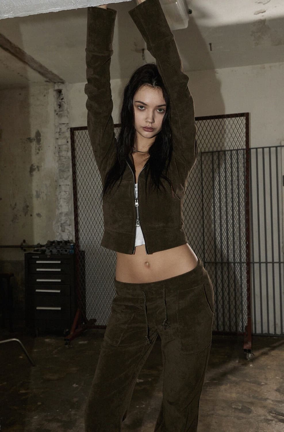 보헤미안 서울 towel boot cut pants 상품이미지4