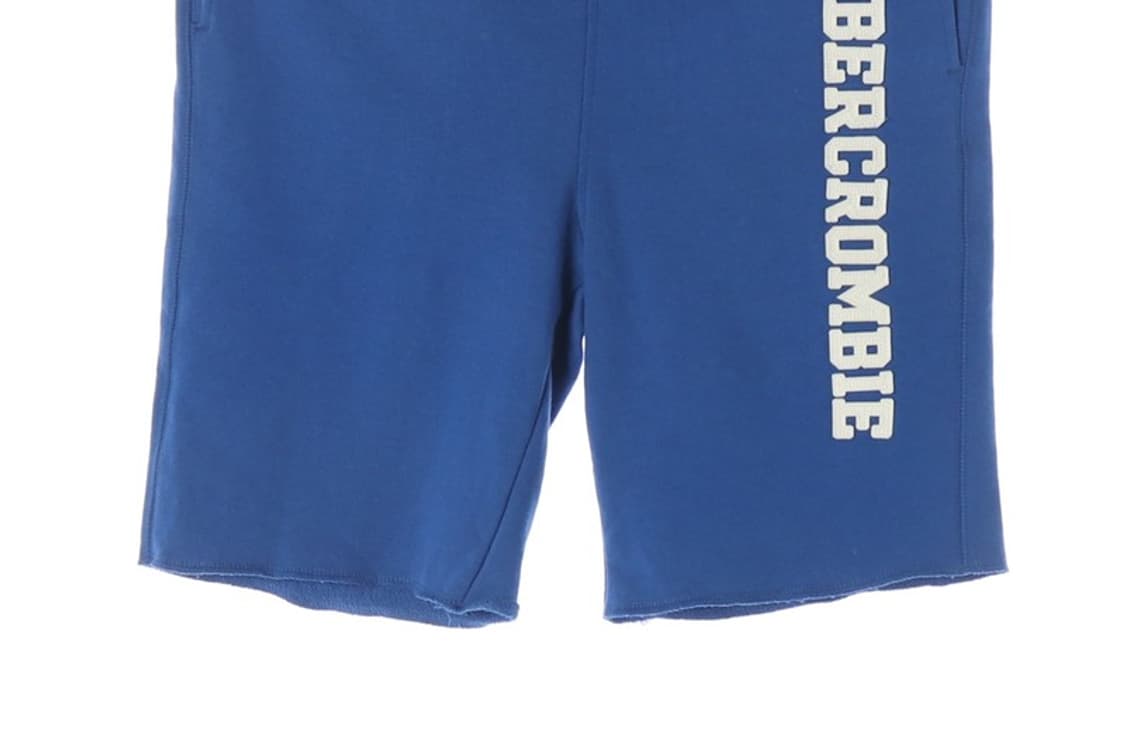 아베크롬비 빅로고 블루 스웨트 반바지 쇼츠 M 상품이미지4