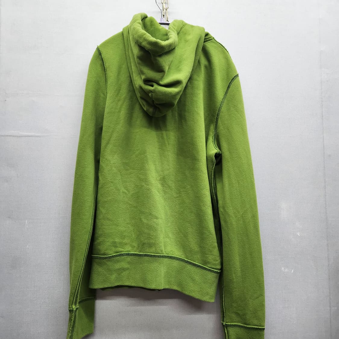 아베크롬비 빈티지 빅로고 자수 후드집업 L 상품이미지3