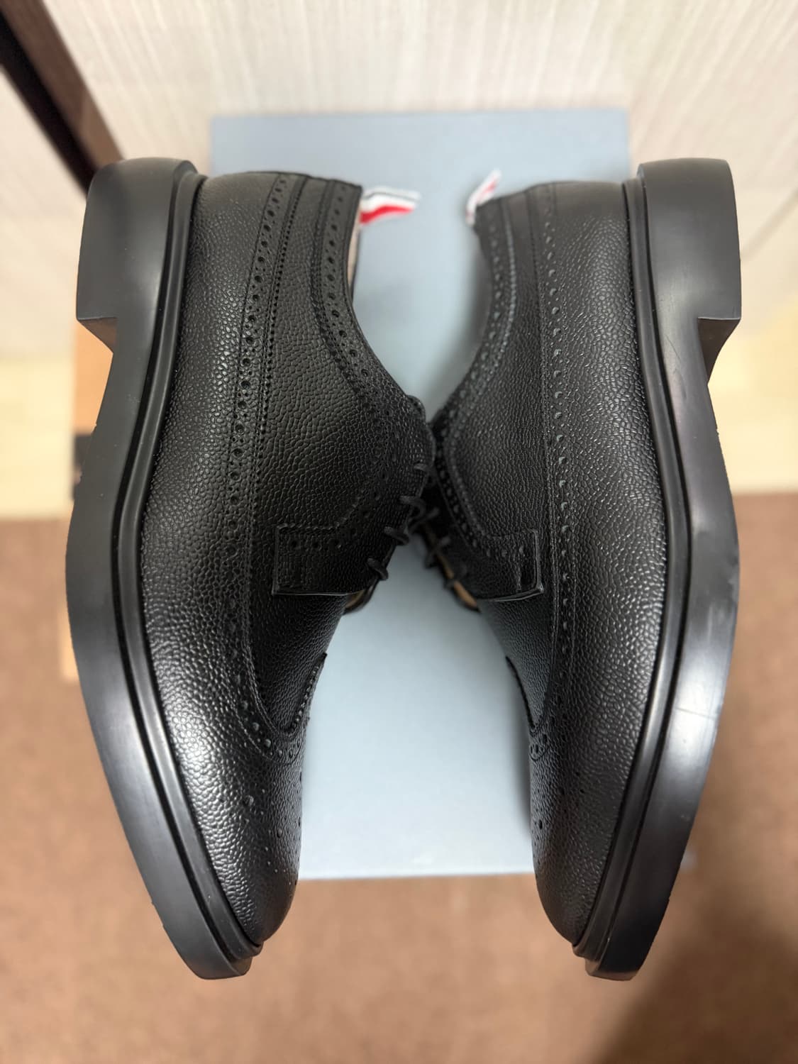 톰브라운 브로그 로퍼 mfd002h00198 (새상품, US9) 상품이미지3