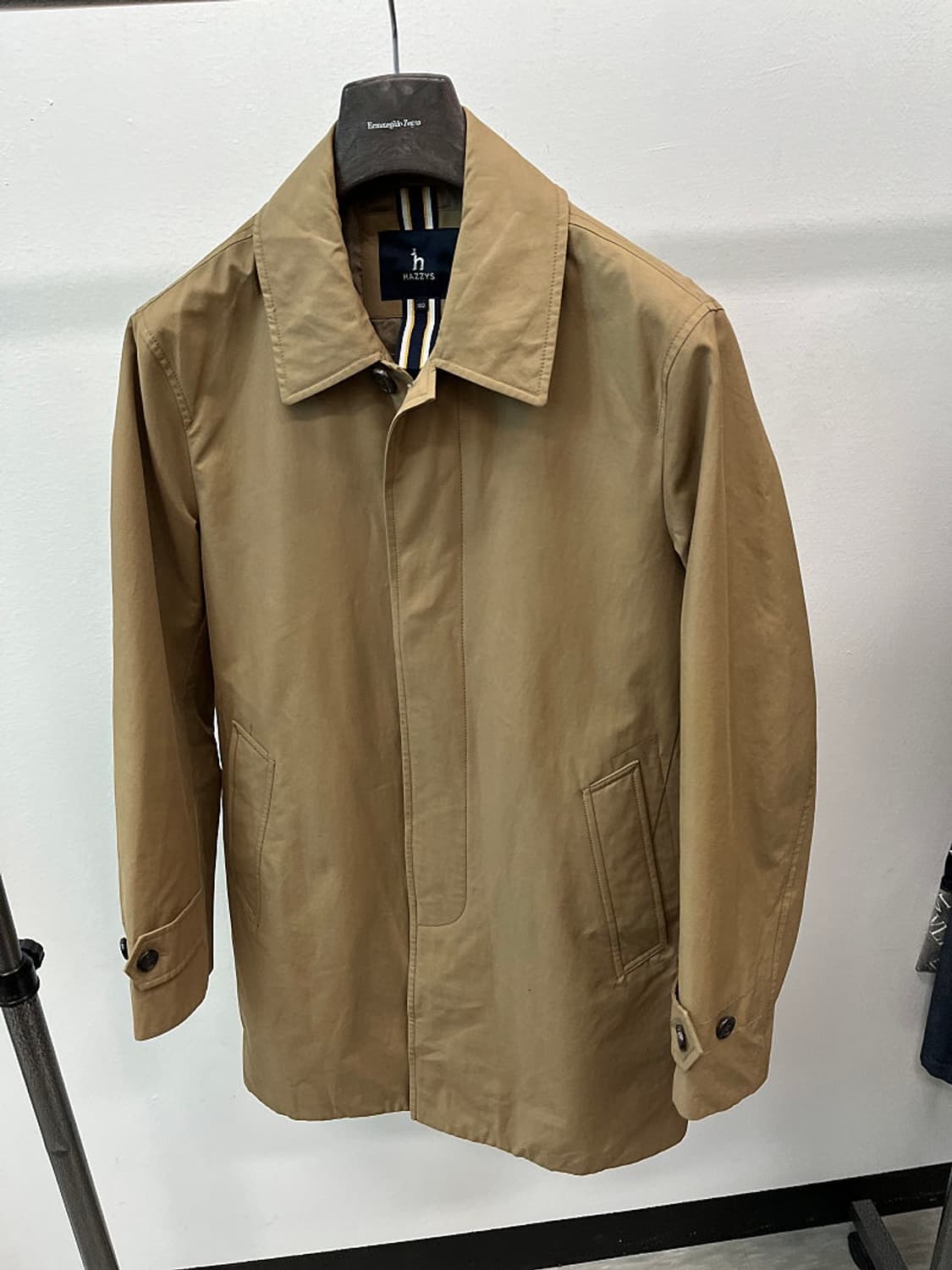 100) 헤지스 베이지 봄코트  상품이미지2