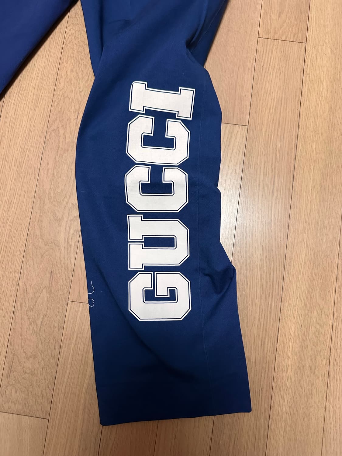 (탭만뗀 새상품!!) 구찌 22FW 네이비 치노 팬츠 46 상품이미지6