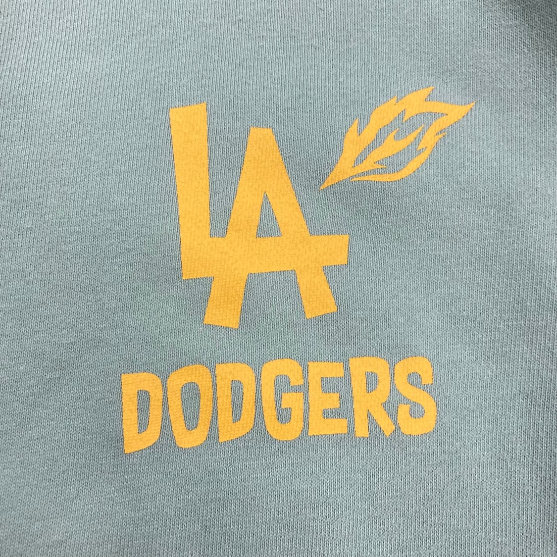 MLB 스카이 컬러 LA다저스 빅로고 맨투맨  상품이미지3