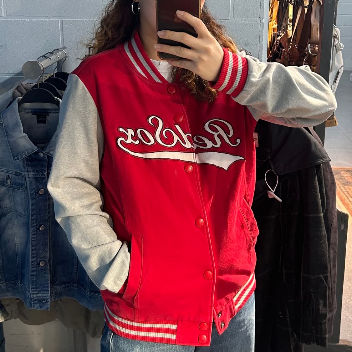 MLB Red Sox Cotton Jersey Jacket 상품이미지9