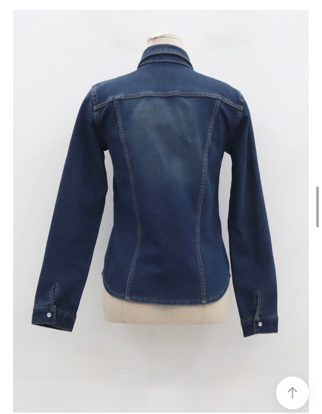 기모 데님 셔츠 상품이미지5