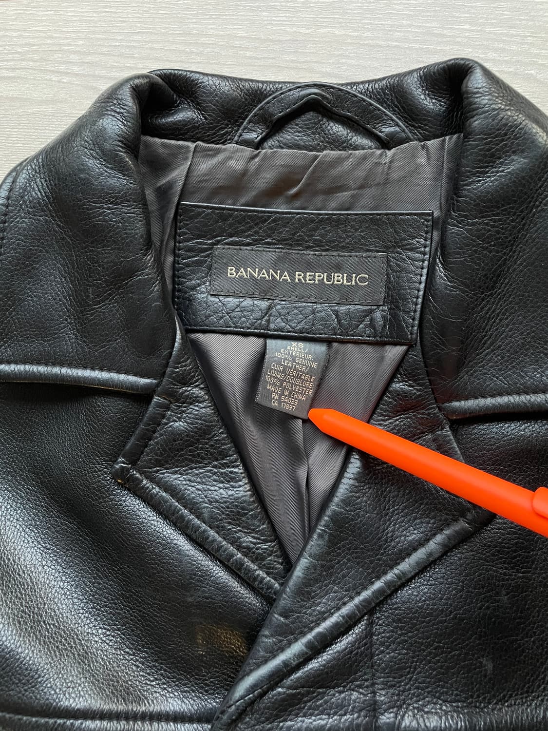 바나나 리퍼블릭 레더 카코트 gap carcoat 상품이미지3