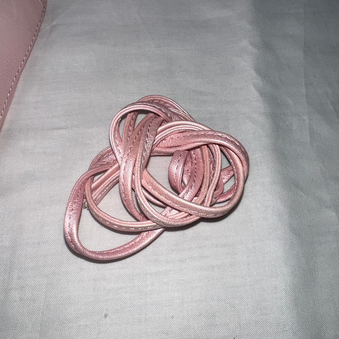 UNGARO pink metalic shoulder bag 상품이미지6