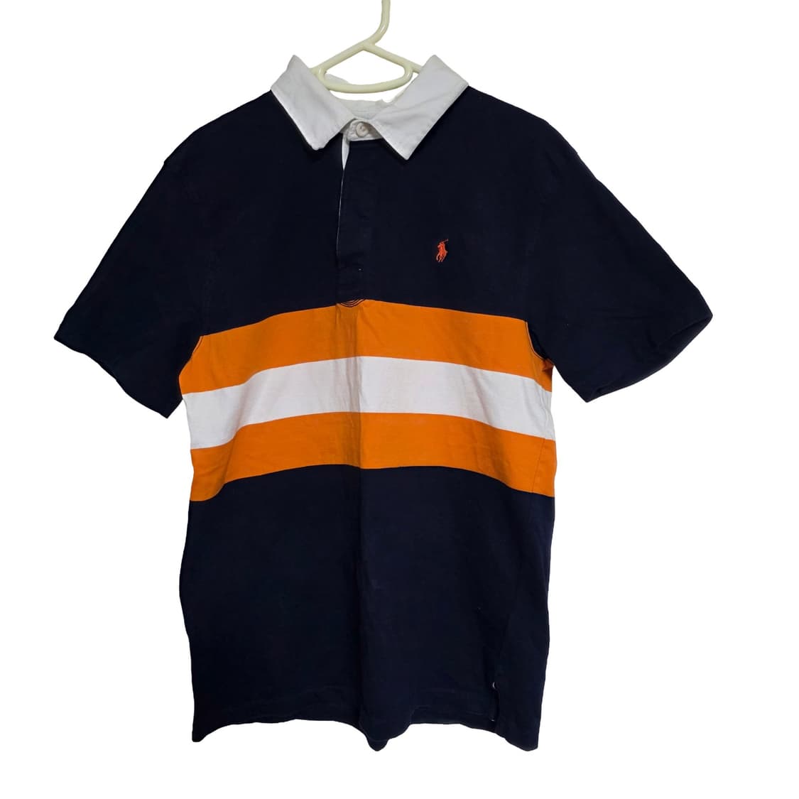폴로 랄프로렌 QR 스몰로고 럭비티 (XL) 상품이미지1