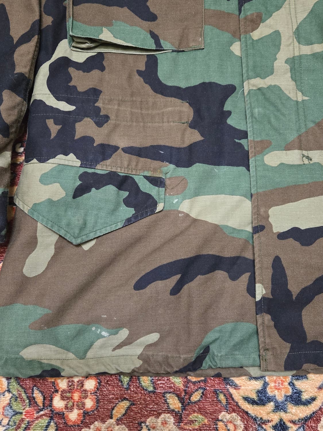 [판매] 미군 M65 필드 자켓 우드랜드 (M-R 사이즈) 상품이미지5