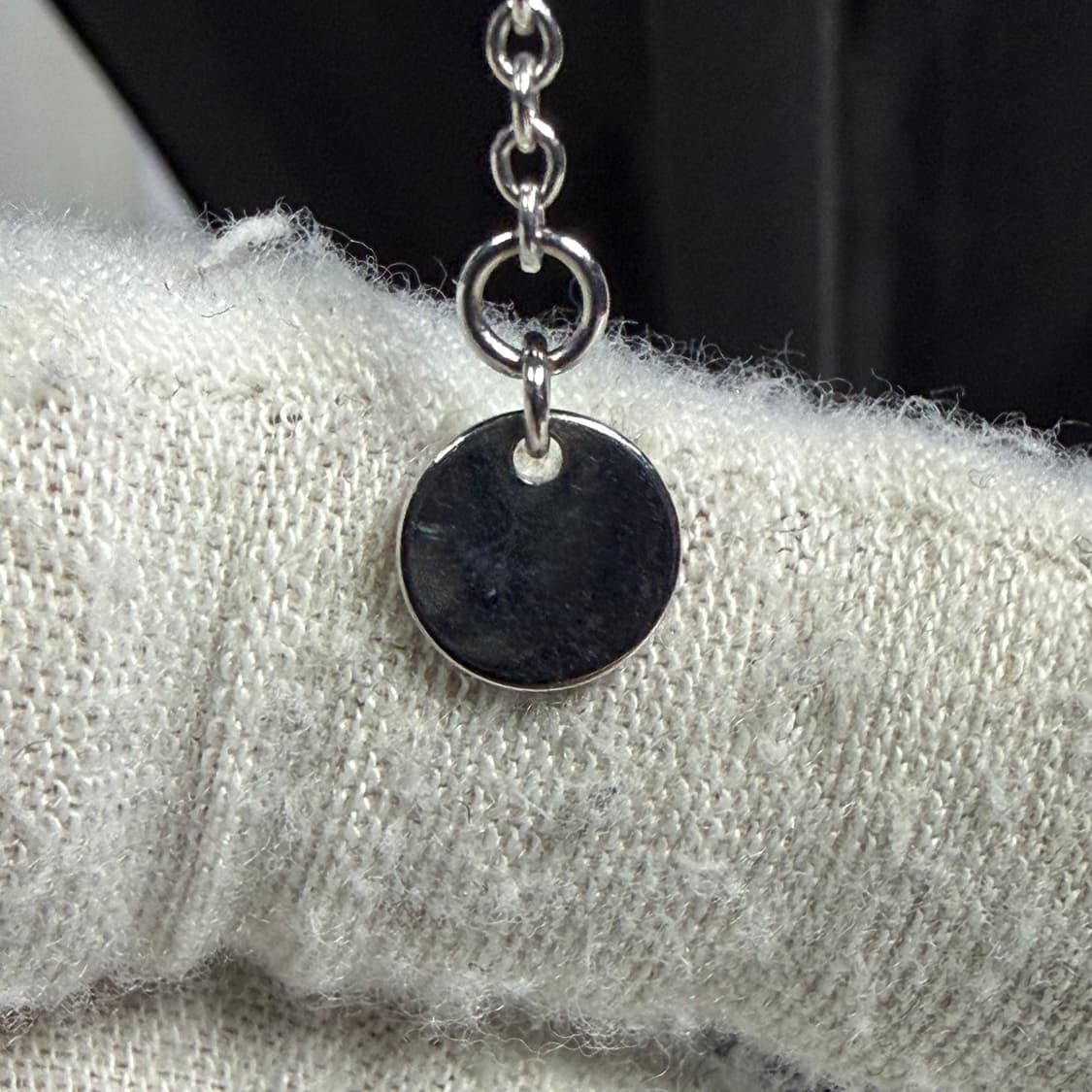 [풀구성,단종모델] 디올 클레어 디 룬 네클리스 실버 목걸이 상품이미지7