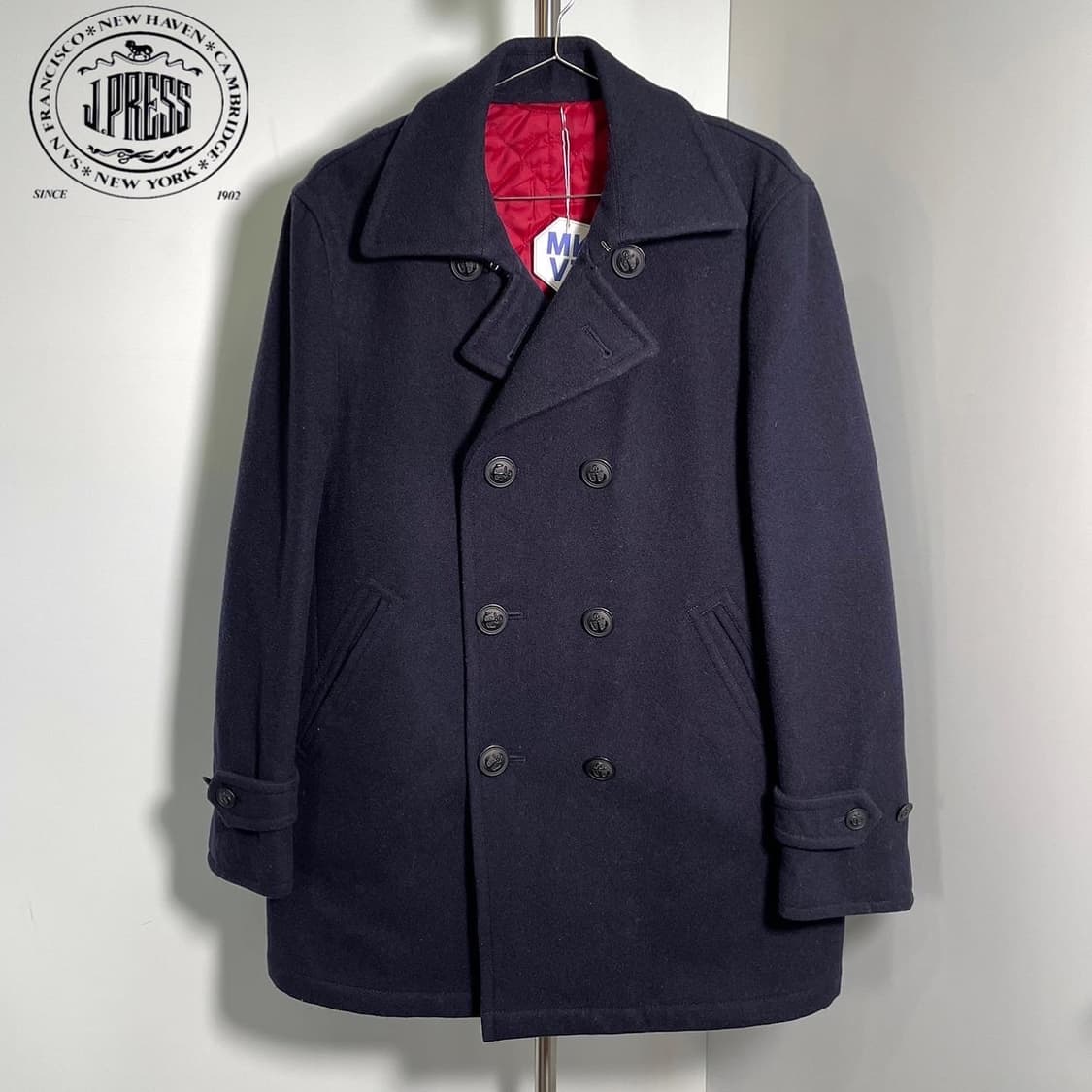 J. PRESS 모직 더블 피코트 상품이미지1