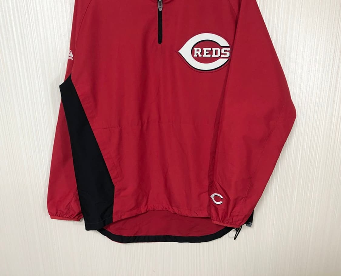 MLB 마제스틱 신시티네레즈 어센틱바람막이/웜업풀오버 S 상품이미지3