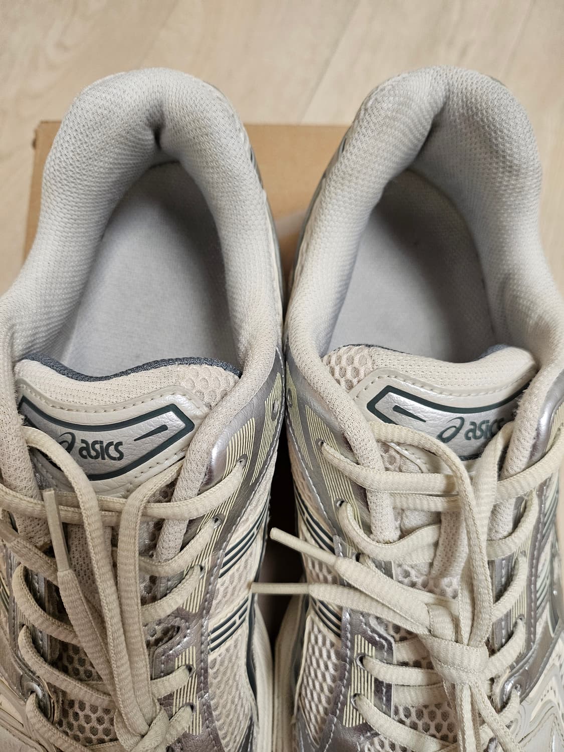 아식스 젤 카야노 14 버치 다크 퓨터 280(상태좋음 박스있음) 상품이미지3