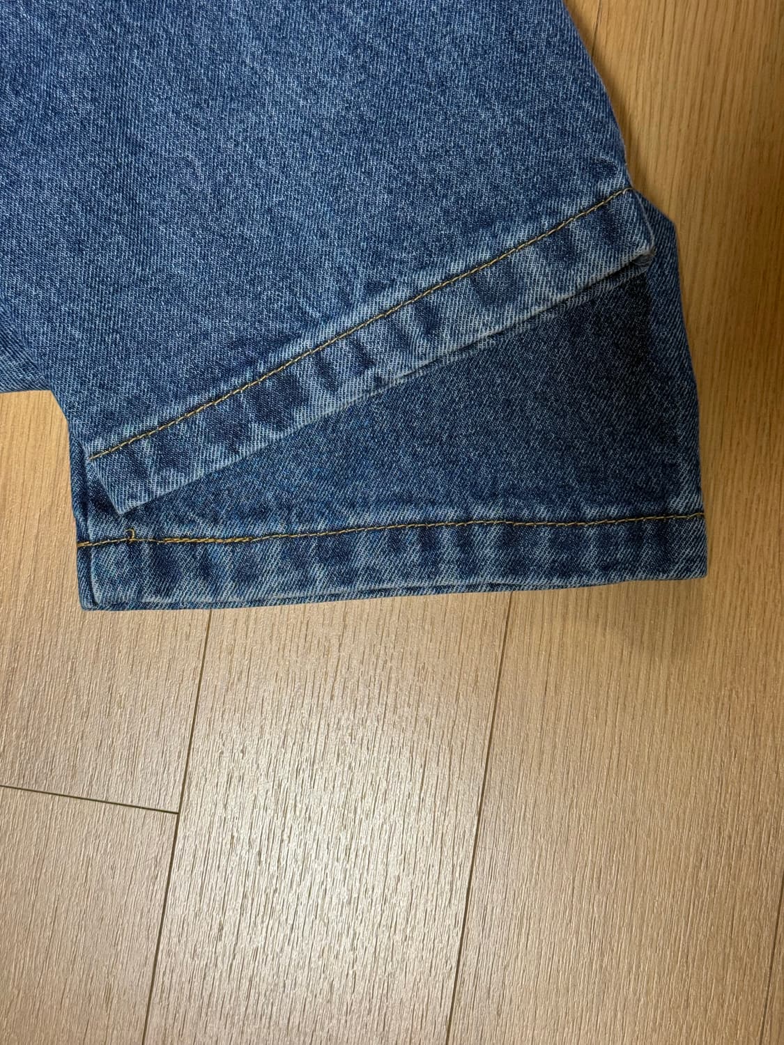 [S] 플라스틱 프로덕트 MPa ANKLE CARGO PANTS BLUE 상품이미지3