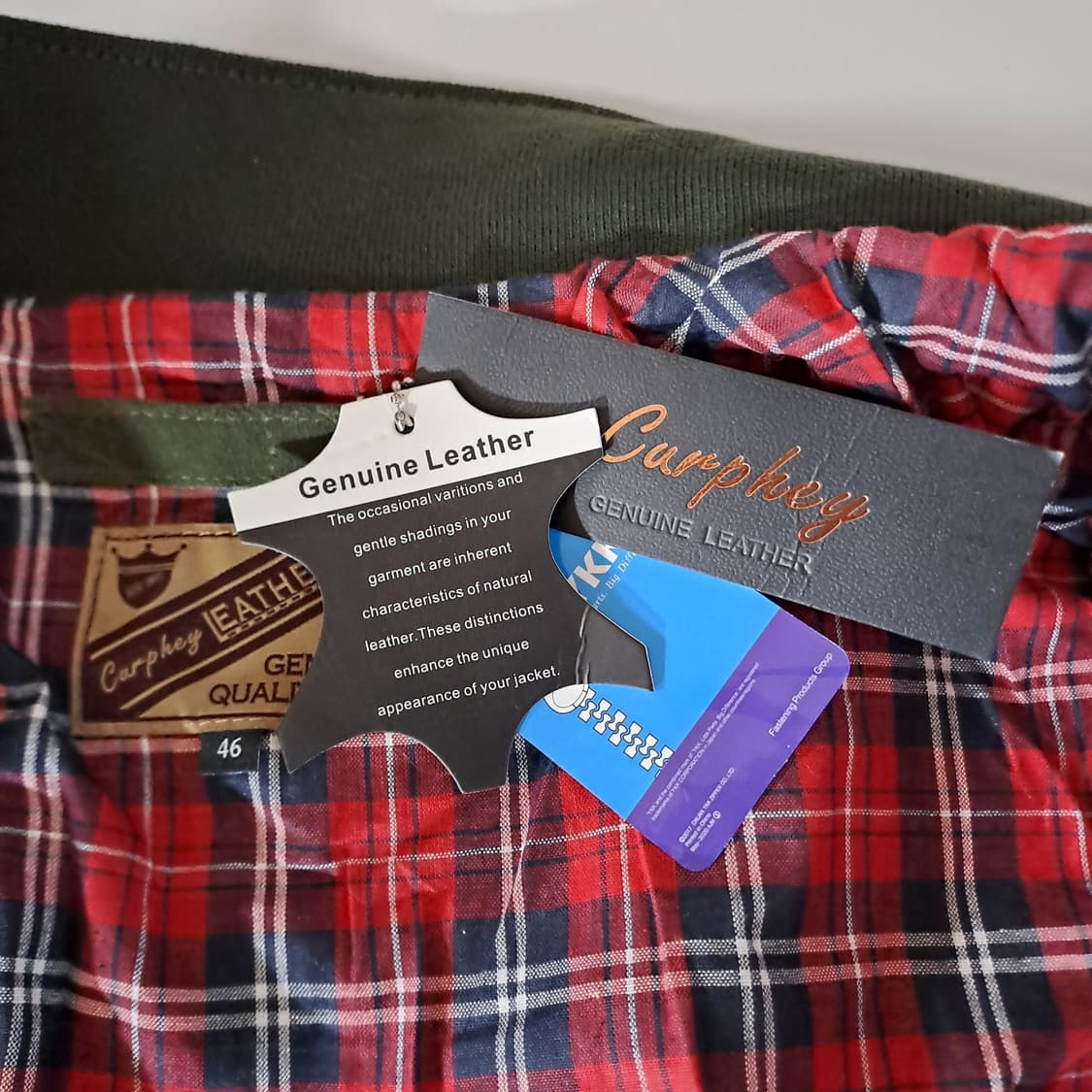 (새제품) 소가죽 스웨이드 G9 자켓 110 B267 상품이미지6