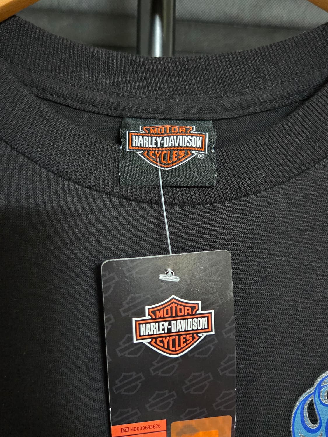 (새상품) [할리데이비슨] 호놀룰루 하와이 블루플레임 셔츠 | 00139 상품이미지3