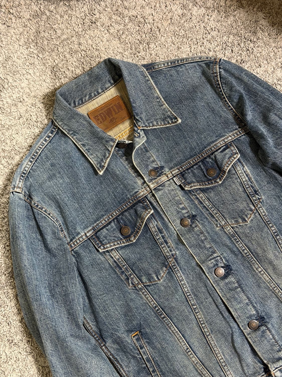 에드윈 타입3 데님자켓 상품이미지2