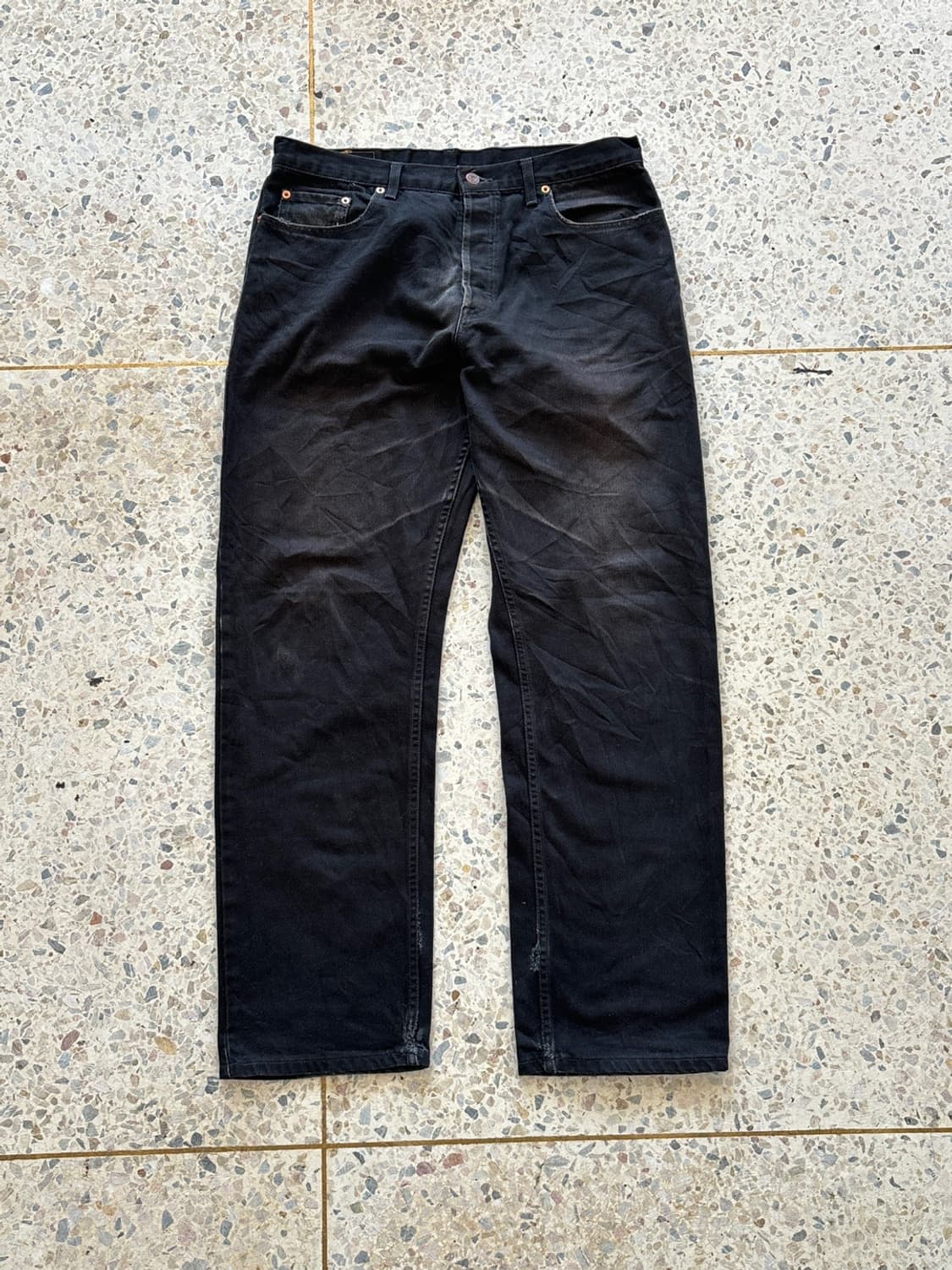 90‘s 리바이스 618 블랙 오렌지탭 상품이미지5