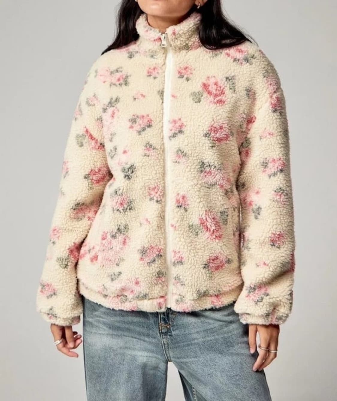 어반아웃피터스 플라워 꽃무늬 후리스 판매 상품이미지1