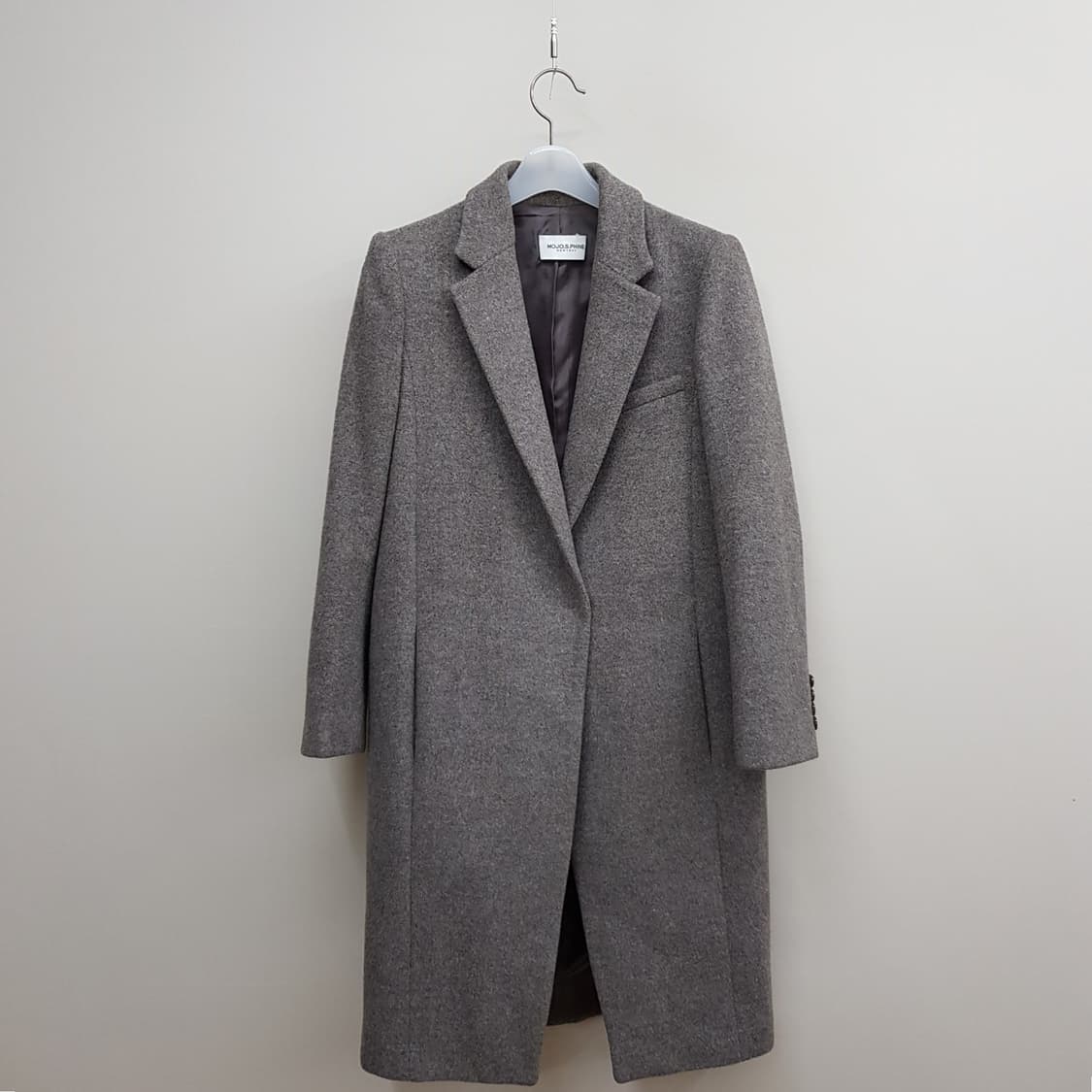 모조에스핀 캐시미어 블랜딩 클래식 울 롱 코트 55사이즈 상품이미지1