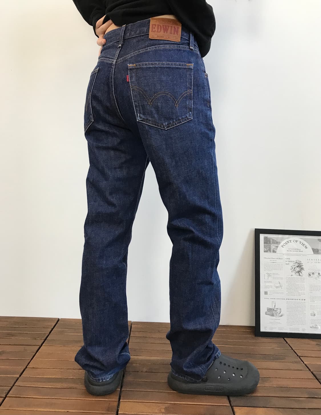 Edwin 503 Regular Dark Denim 상품이미지2
