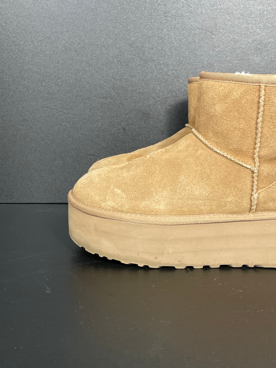 [245] UGG 미국 어그 클래식 울트라 미니 플랫폼 부츠 체스트넛 상품이미지5