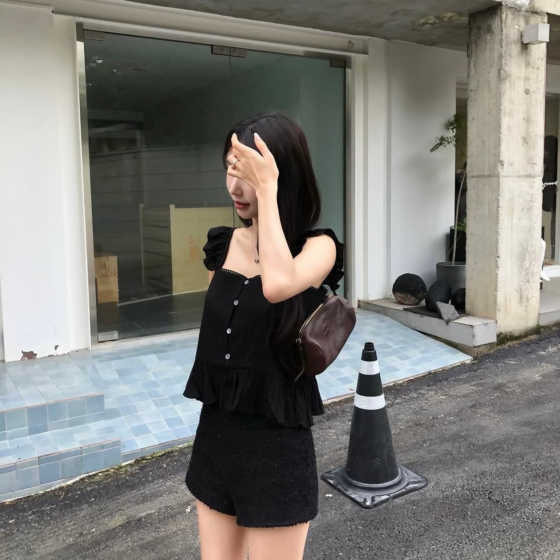 샵르베 로지 나시블라우스 상품이미지4