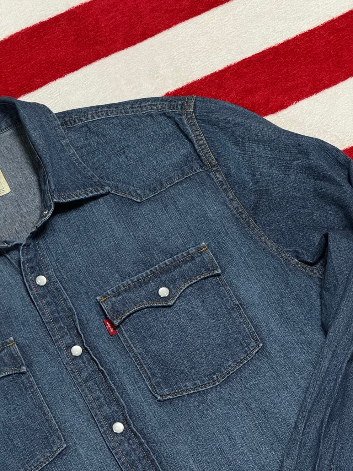 리바이스 웨스턴데님셔츠 Levi‘s Western Denim Shirt 상품이미지8