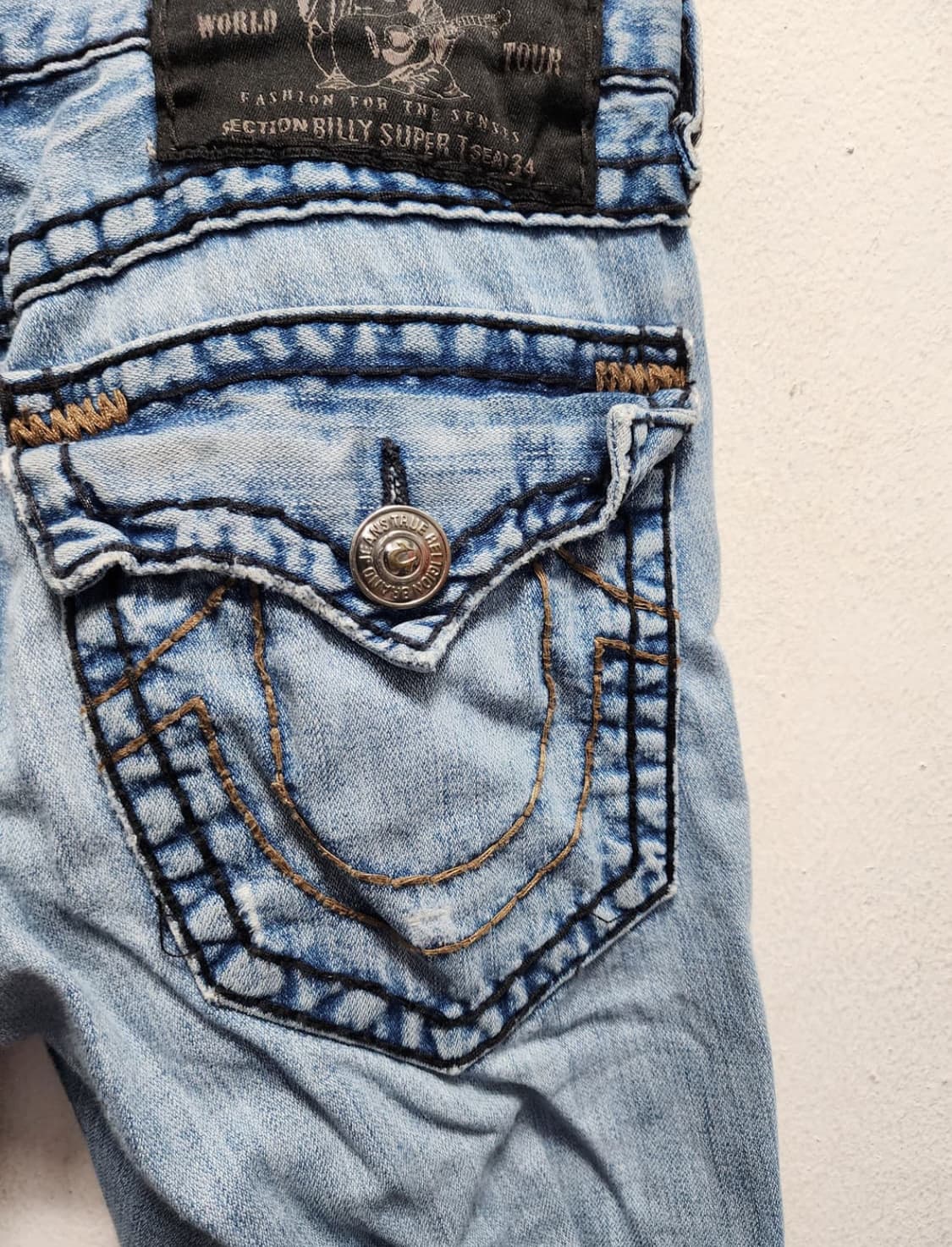 True Religion USA 부츠컷 데님 청바지 상품이미지3