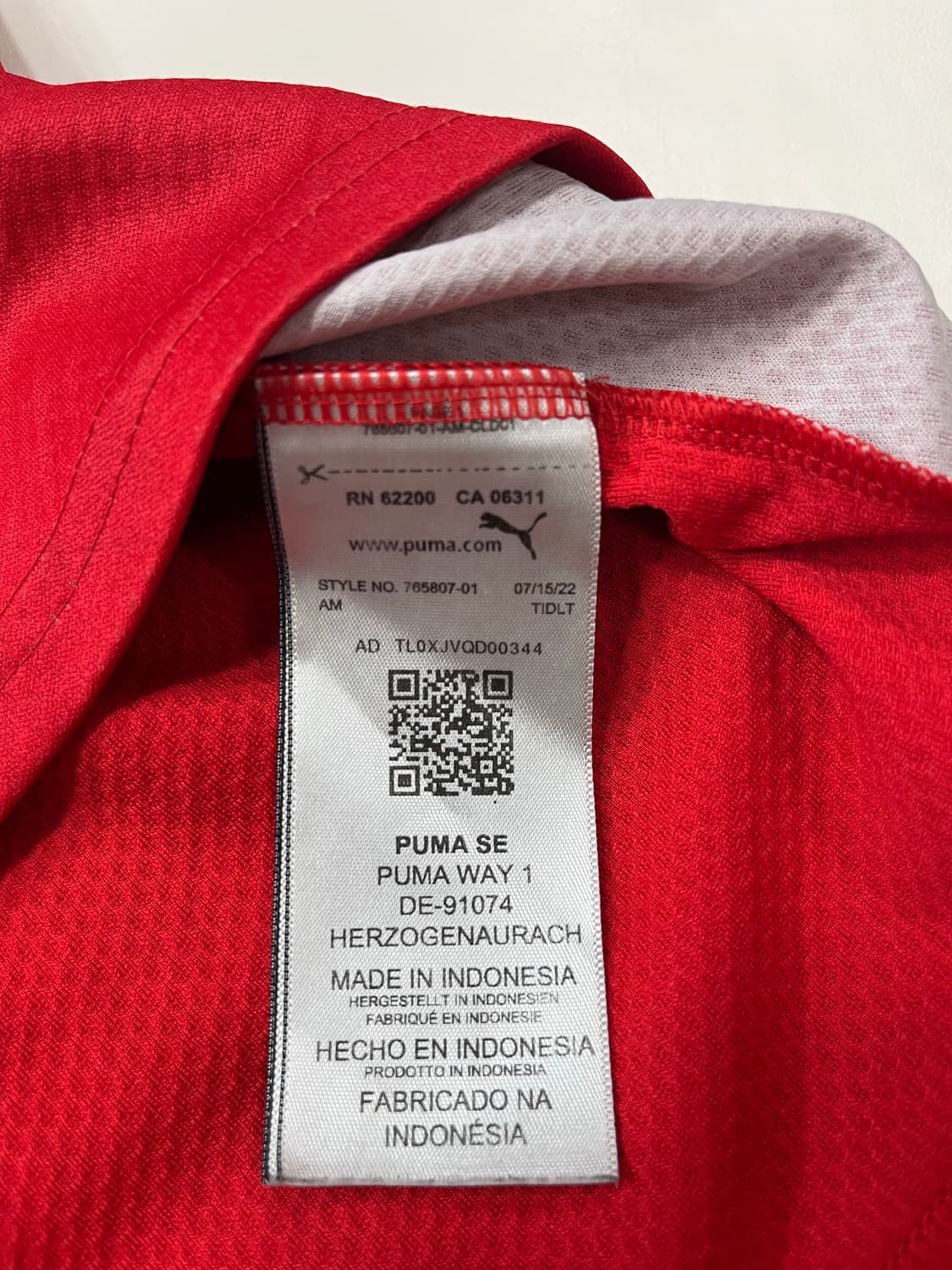 푸마 22-23 모로코 홈 아슈라프 하키미 상품이미지3