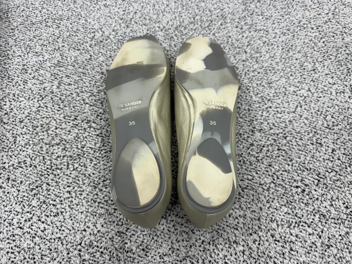 [새상품] 질샌더 이태리 레더 플랫슈즈 상품이미지5