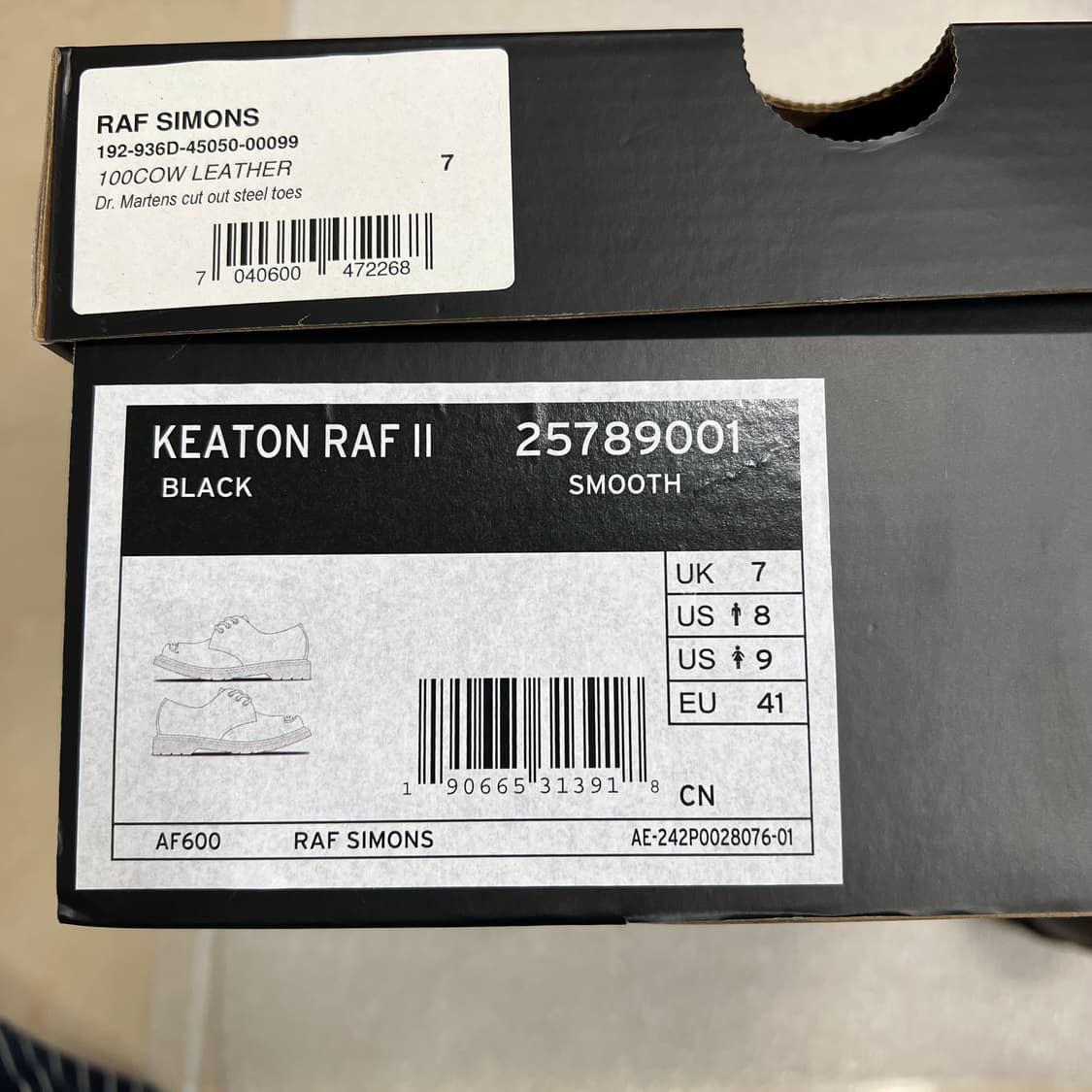 [41] 라프시몬스 x 닥터마틴 스틸토 더비 슈즈 상품이미지6