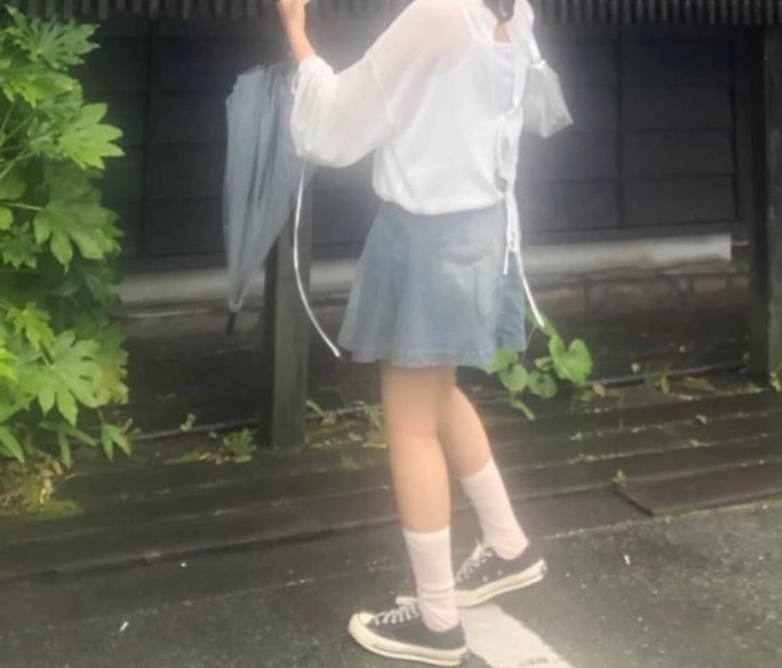 연청 미디 스커트 상품이미지3