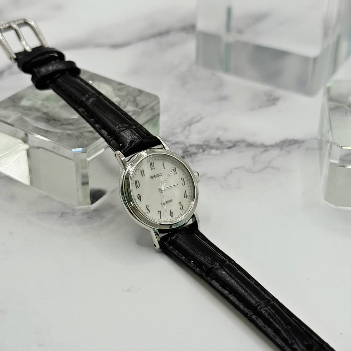 90s00s 빈티지 세이코 아라비아 클래식 실버 워치  상품이미지2