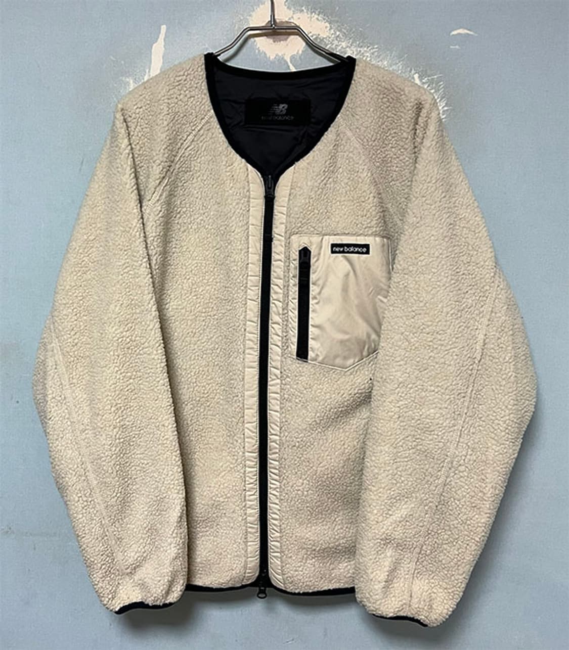 뉴발란스 양면점퍼 뽀글이 퀼팅 추동복 캐주얼 L 100  상품이미지4