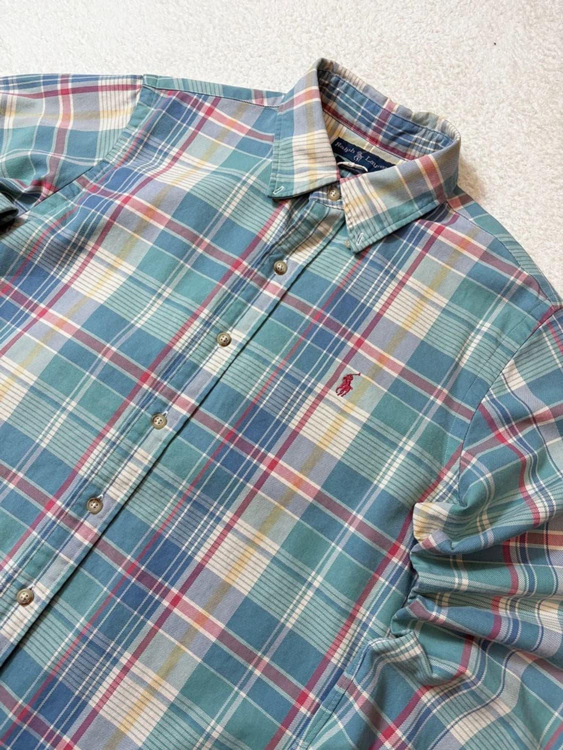 폴로 랄프로렌 00's 체크 남방 pn6168 상품이미지2