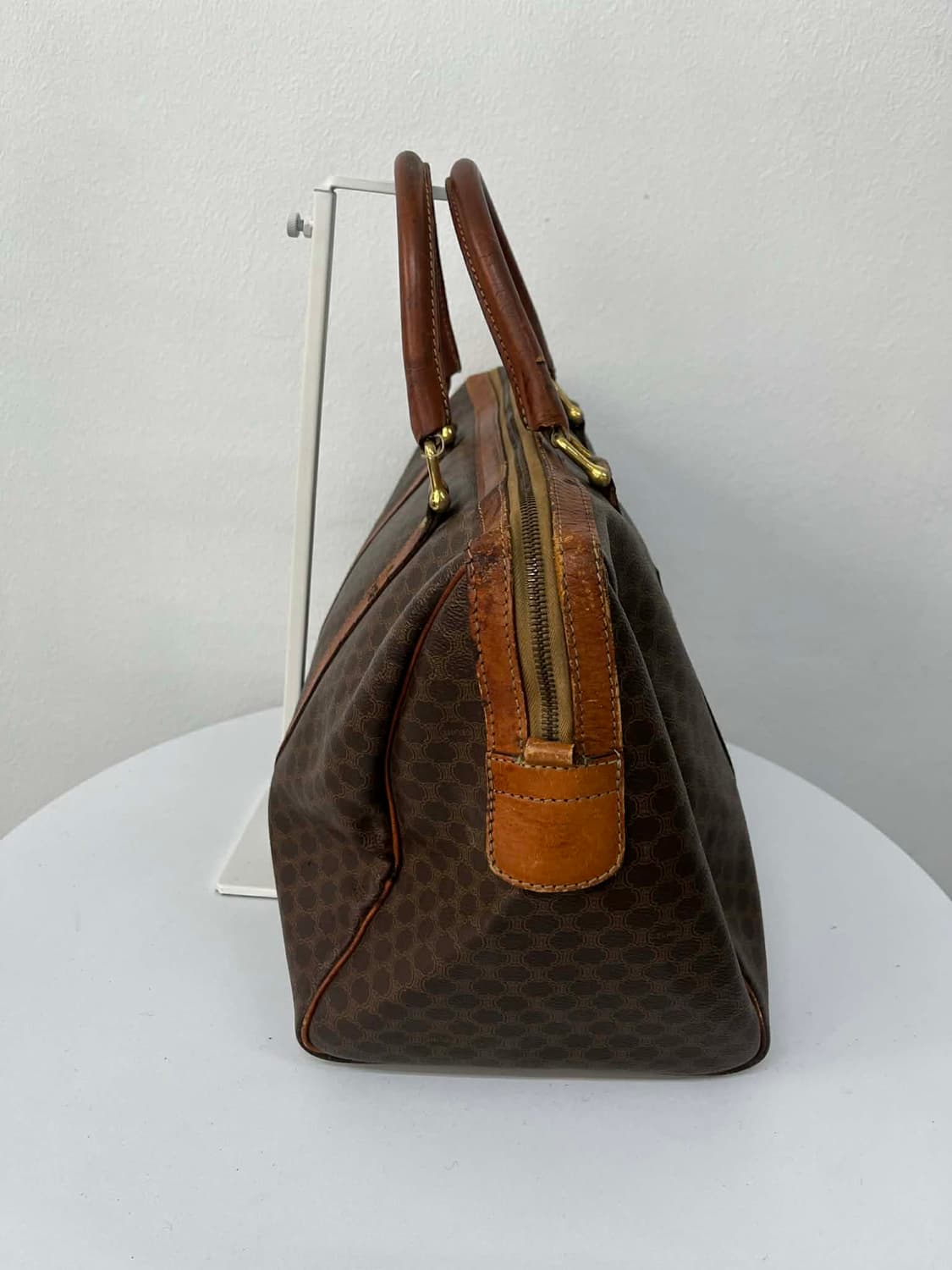 셀린느 빈티지 마카담 블라종 빅 보스톤백 여행가방 토트백 상품이미지2