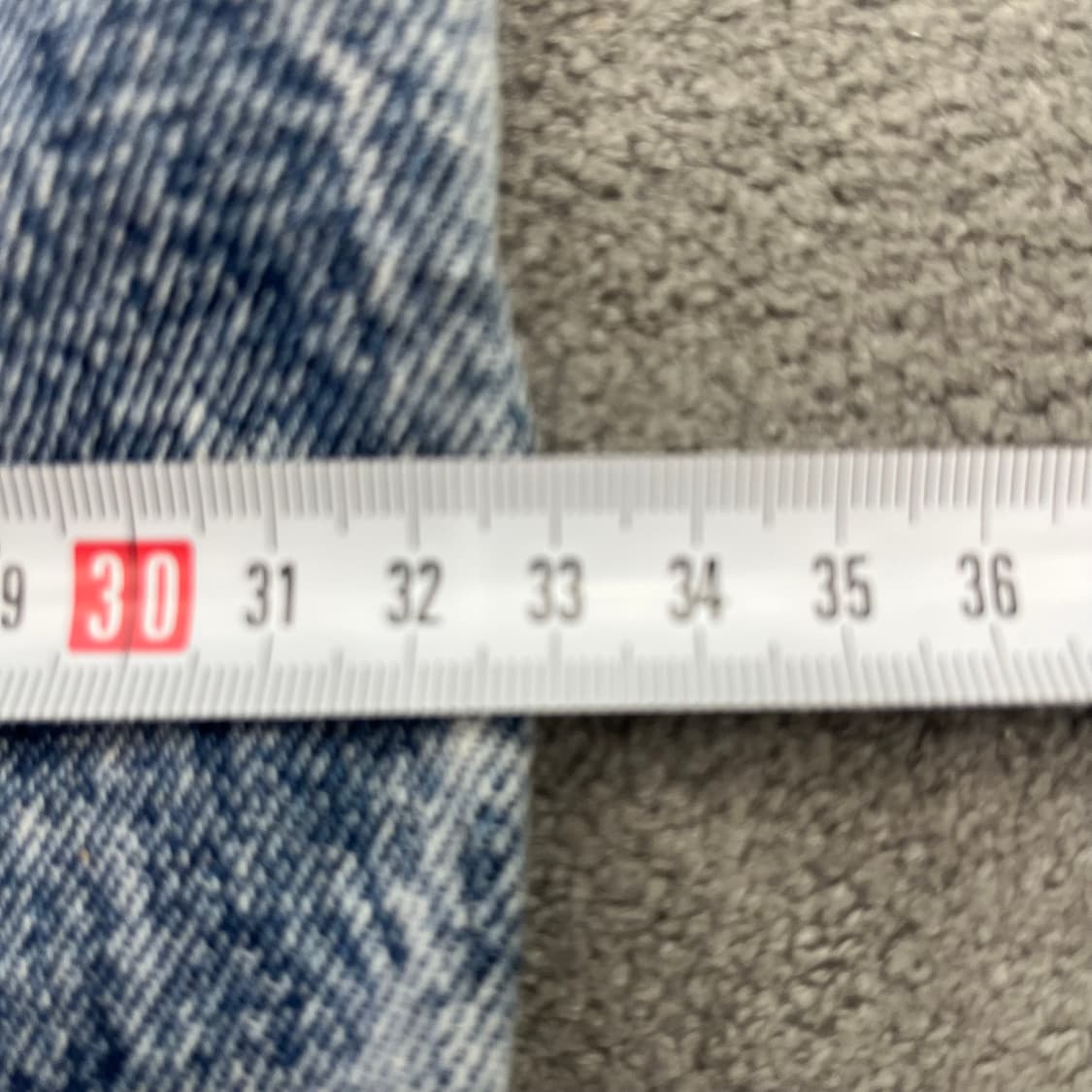 38 랭글러 유로 80s 블루 시스템 올드 케미컬 워싱 데님 상품이미지9