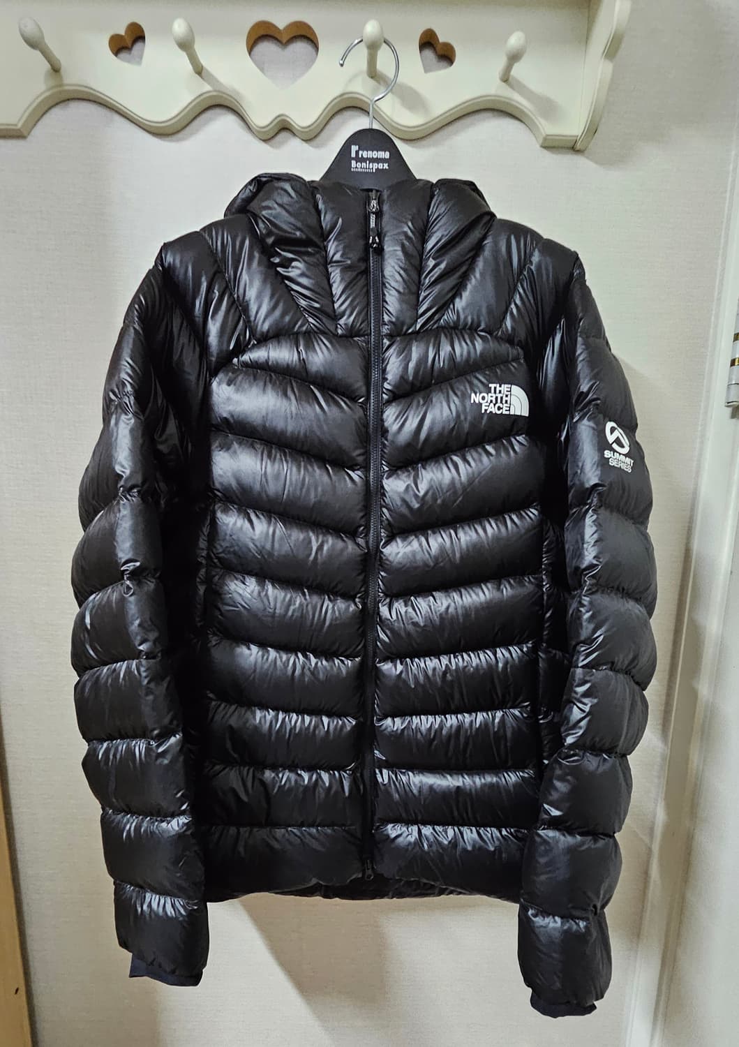새 상품) 노스페이스 써밋 마테호른 rds 다운 자켓 리얼 블랙 상품이미지1
