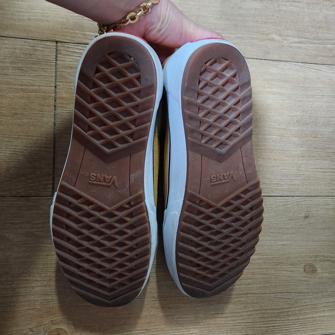 반스 올드스쿨 스텍드 스니커즈 255 거의새것 상품이미지4