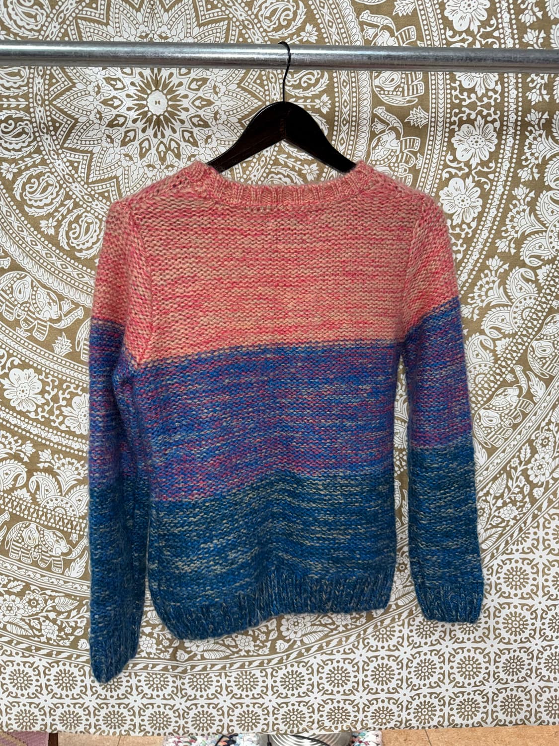 Roxy 빈티지 여성 멀티컬러 라운드 니트  상품이미지7