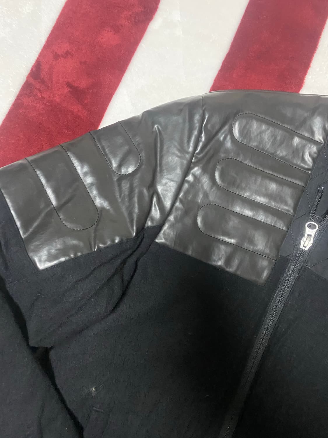 코오롱스포츠 레더믹스 자켓 상품이미지2