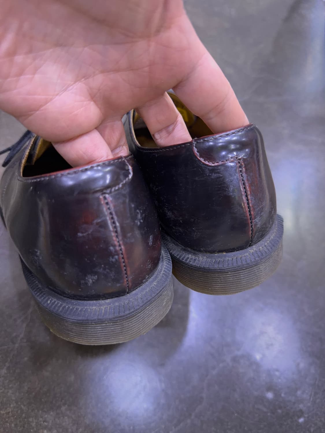 닥터마틴 브룩 슈즈 구두 버건디 260 상품이미지7