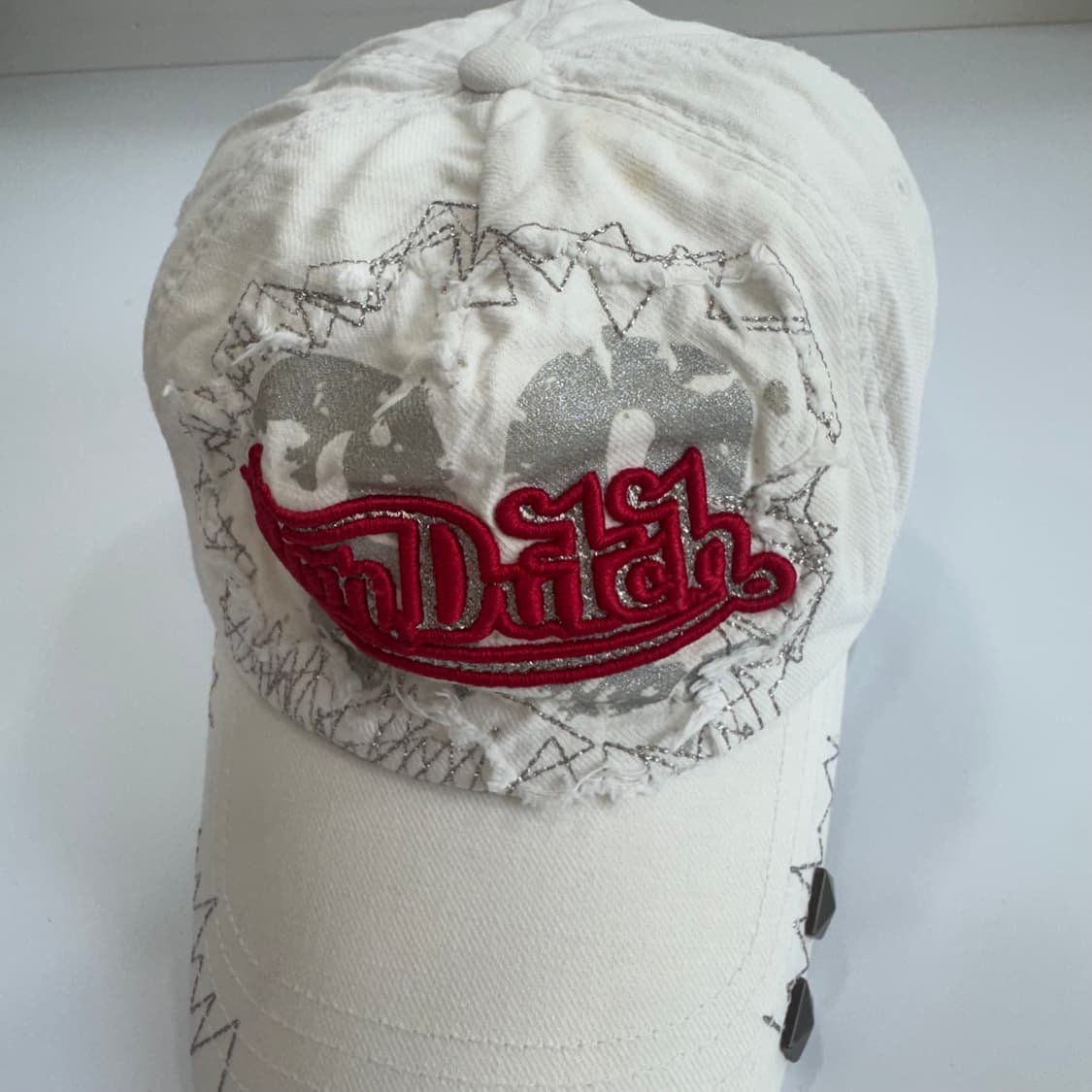VonDutch 본더치 레드로고 화이트 볼캡 상품이미지6