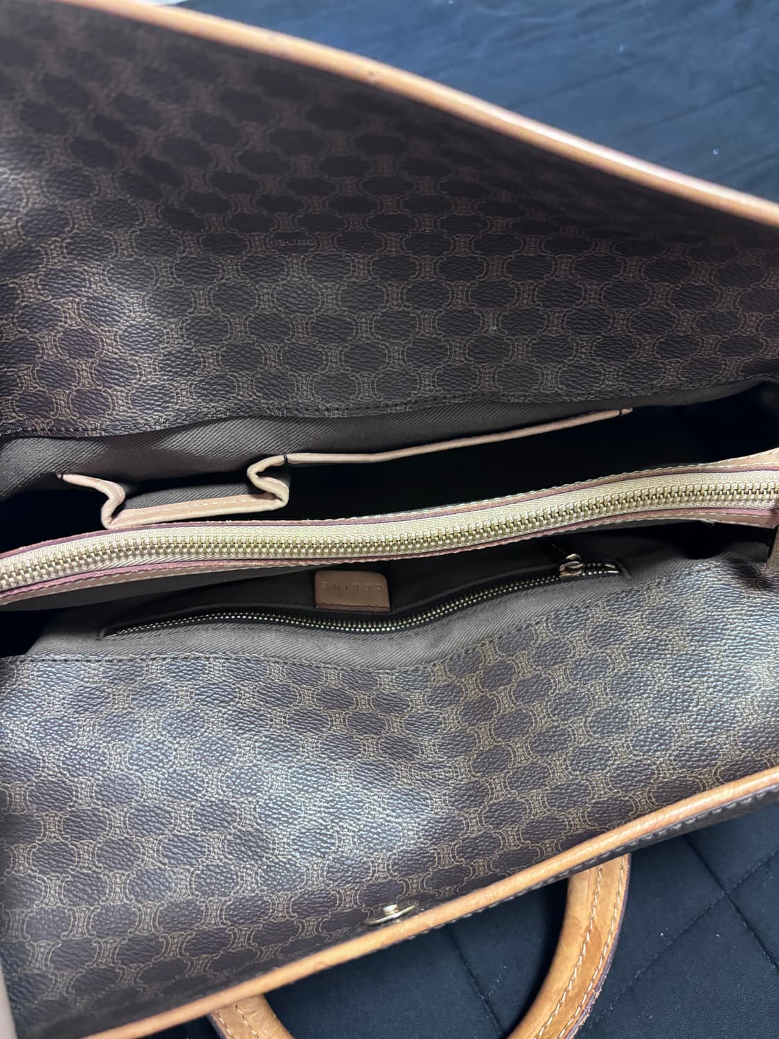 셀린느 빈티지 트리오페 마카담 토트백 숄더백 상품이미지7