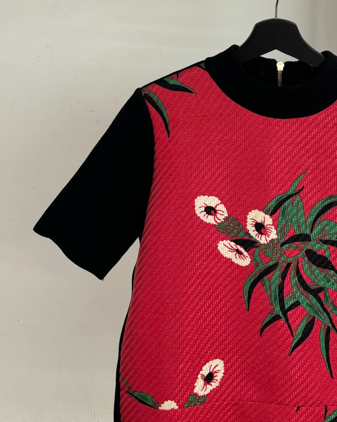 마르니 플로럴 자카드 니트 반팔 상품이미지3