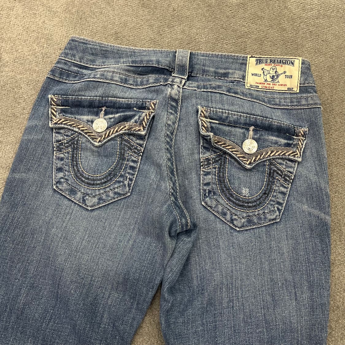 26 트루릴리젼 스트레이트 워싱 데님 상품이미지6