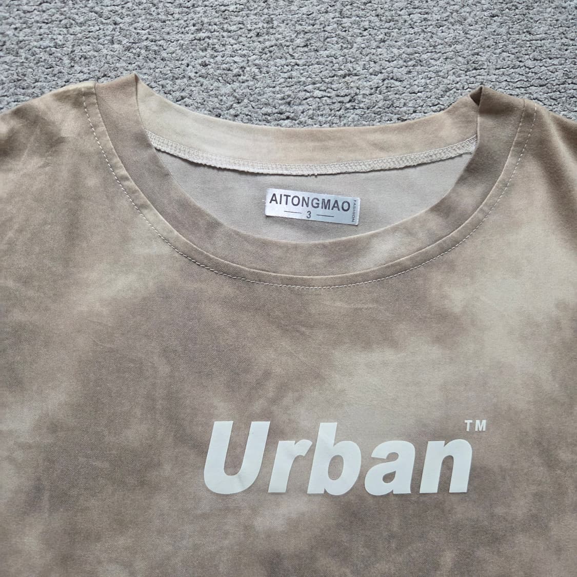 Japanese vintage 타이다이 반팔 티셔츠 L(100) 상품이미지3